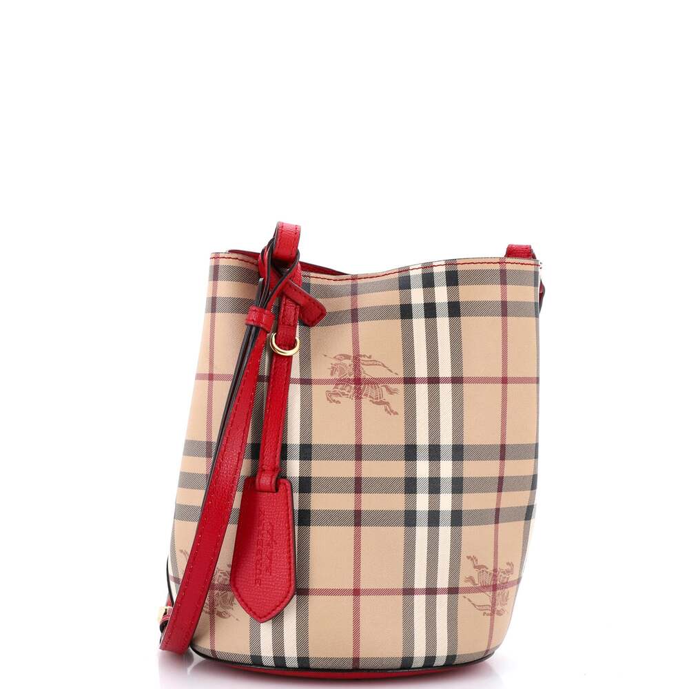 Burberry Lorne Bucket Bag Haymarket #261192B10B